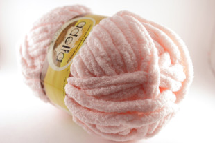 Пряжа ADELIA "DOLLY" 100% полиэстер 5шт.x100г 40м±3м №05 св.розовый