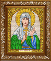 Рисунок на ткани для вышивки бисером ИС-4071 Святая София 27,5х16см