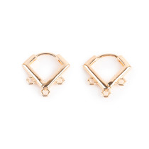 " Zlatka" Швензы FMK- H20 15 x 15 мм 2 шт 02 под золото