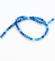 Агат бусины d-6 мм