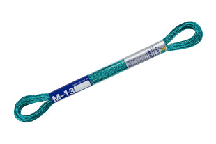 Нитки для вышивания " Gamma" мулине NM металлик 100% полиэстер 8 м М- 13 морская волна