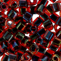 Бисер Япония "TOHO" CUBE 3 мм 5 г №0400 гранатовый